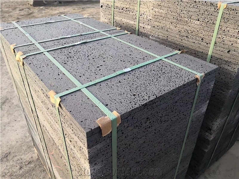 Lava Stone Cobble Paver Wall Cladding