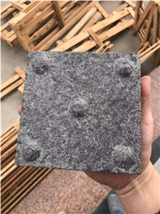 Angola Black Granite Blind Paving Stone Buttons Angola Black Granite Blind Paving Stone Buttons