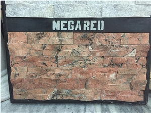 Bali Mega Red Split Marble Mosaic Pattern