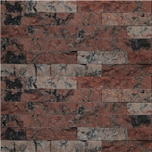 Bali Mega Red Split Marble Mosaic Pattern