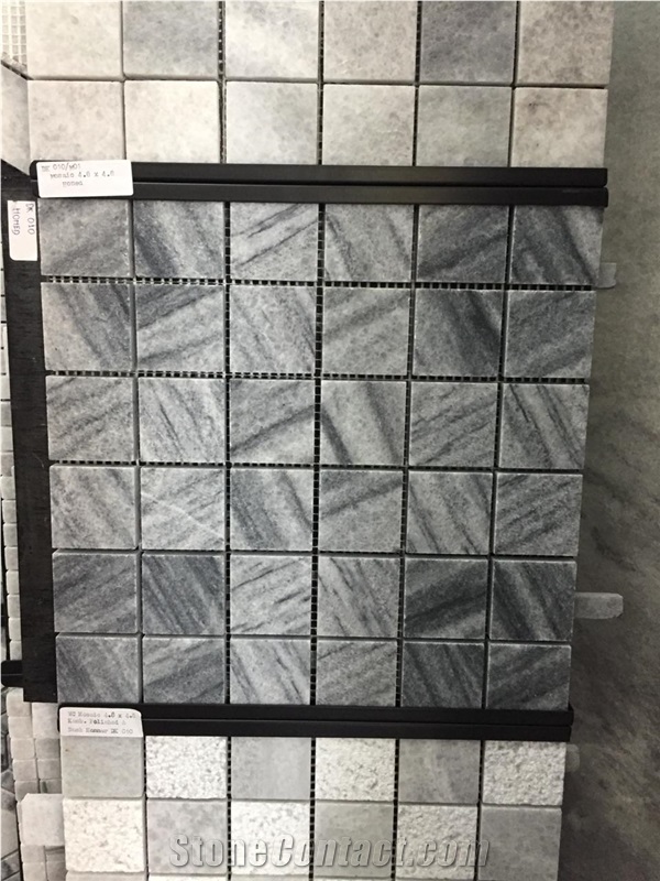 White Marble Hexagonal Mosaic Interior Stone