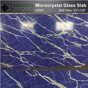 Calacatta Micro Crystal Glass,Interior & Exterior