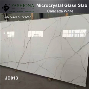 Calacatta Micro Crystal Glass,Interior & Exterior