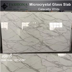 Calacatta Micro Crystal Glass,Interior & Exterior