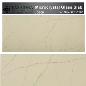 Calacatta Micro Crystal Glass,Interior & Exterior