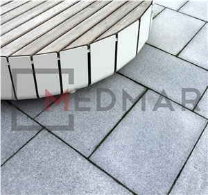 Bergama Grey Granite Sanded Tile