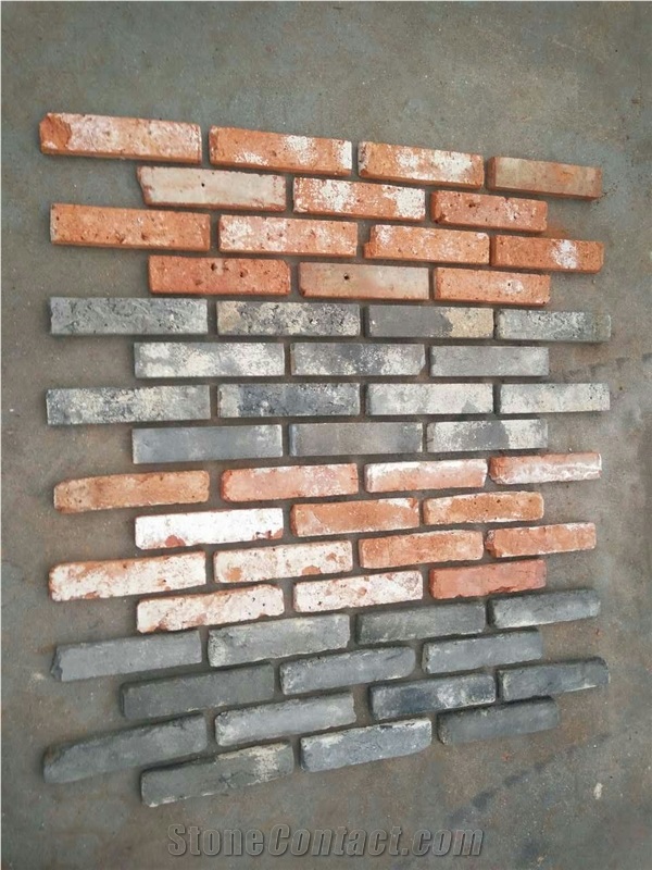 Red Clay Bricks for Exterior Wall Decoration