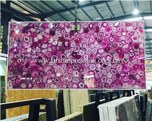 Agate Stone Slabs&Tile/Gemstone/Semiprecious Stone