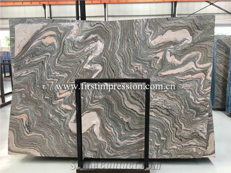 China Water Cloudy Grey Marble Slabs&Tiles