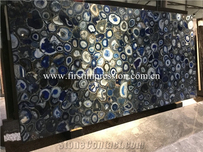Green Agate Semiprecious Stone Slabs&Tiles/Natural Gemstone