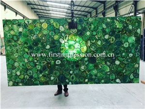 Green Agate Slabs/Gemstone Slabs&Tiles