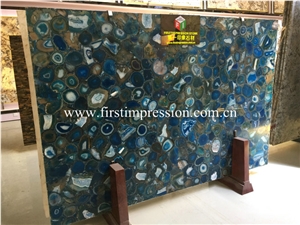Hot Green Agate Semiprecious Stone Slabs/Natural Gemstone