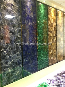 Hot Tiger Eyes Slabs/Agate Gemstone Semiprecious