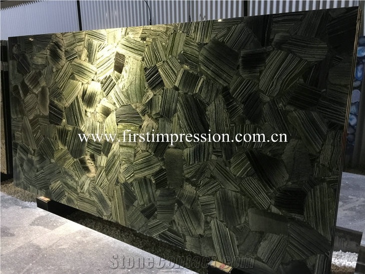 Labradorite Blue Semiprecious Stone Slabs/Natural Gemstone
