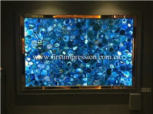 Lilac Agate Gemstone Slabs/Semiprecious Stone