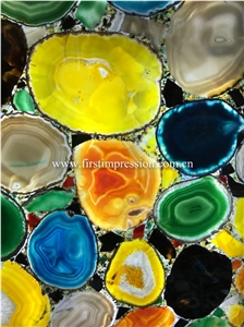 Multicolorful Agate Gemstone/Semiprecious Stone