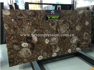 Nice Woodstone Slabs/China Gemstone Slabs&Tiles