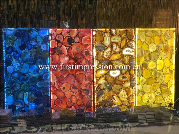 Nice Woodstone Slabs/China Gemstone Slabs&Tiles