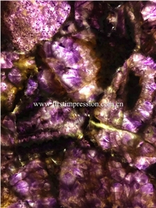 Pink Gemstone/Agate Semiprecious Stone Slab