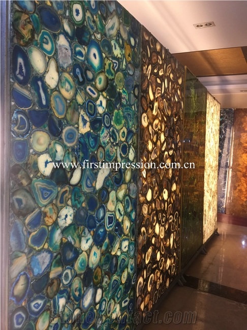 Red Agate Gemstone Slabs/Semiprecious Stone