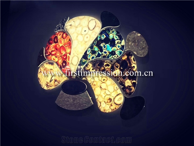 Red Agate Slabs/Gemstone/Semiprecious Stone Slab