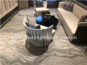 Water Cloudy Grey Marble Cut to Size&Stairs