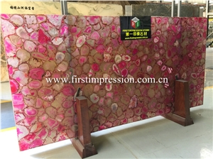 Yellow Agate Slabs/China Gemstone Slabs&Tiles
