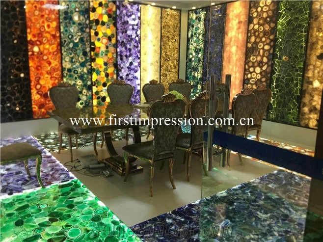 Yellow Tiger Eyes Semiprecious Stone Slabs/Natural Gemstone