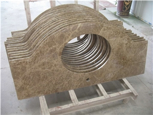 Light Emperador Marble Countertops