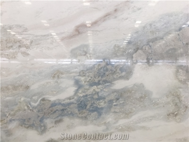 Namibia Sky Blue Marble Slabs