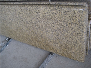 Tiger Skin Yellow Granite Countertop