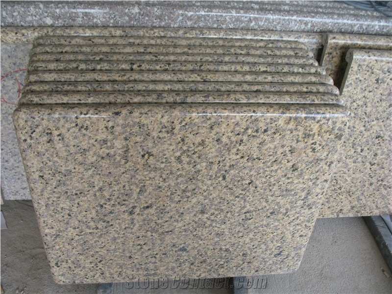Tiger Skin Yellow Granite Countertop