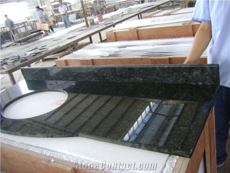 Verde Butterfly Granite Countertops