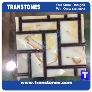 Artificial Color Striped Panel for Wall Cladding