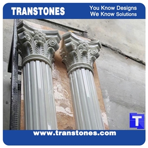 Artificial Columns Translucent Stone for Buildings Artificial Columns Translucent Stone for Buildings
