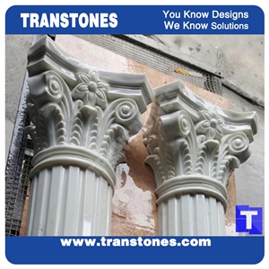 Artificial Columns Translucent Stone for Buildings