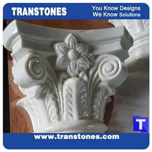 Artificial Columns Translucent Stone for Buildings
