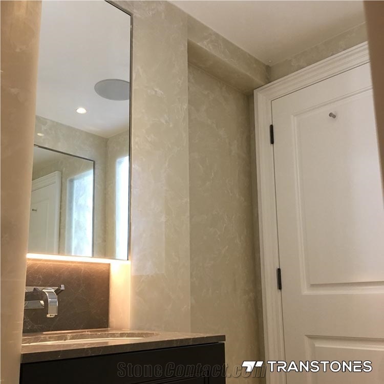 Artificial Marble Stone Panel for Hotel Decoration