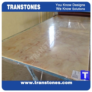 Beige Zebra Fantastico Artificial Onyx Stone