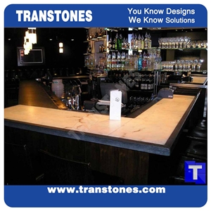 Bianco Carrara Artificial Marble Bar Top
