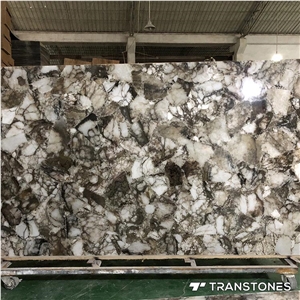 Big Slab Solid Surface Faux Alabaster Sheet