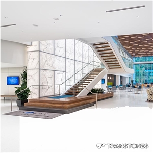 Decor White Artificial Onyx Stone Wall Covering