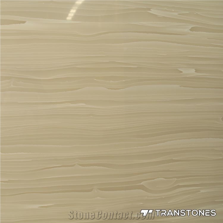 Decorative Faux Onyx Stone Backlit Panel