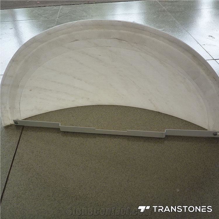 Decorative White Artificial Onyx Stone for Interior Decoration