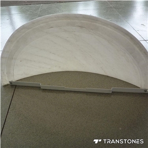 Decorative White Artificial Onyx Stone for Interior Decoration