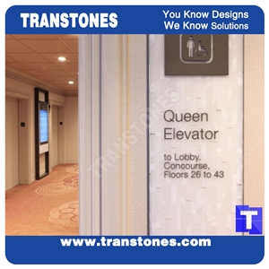 Faux Marble Stone for Hotel Wall Cladding