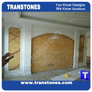 Faux Marble Stone for Hotel Wall Cladding