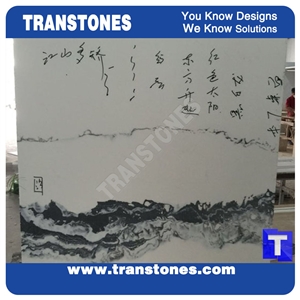 Faux Panels Alabaster Sheet for Column