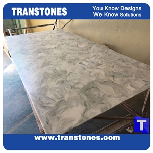 Juparana Spray Grey Artificial Faux Marble Slabs