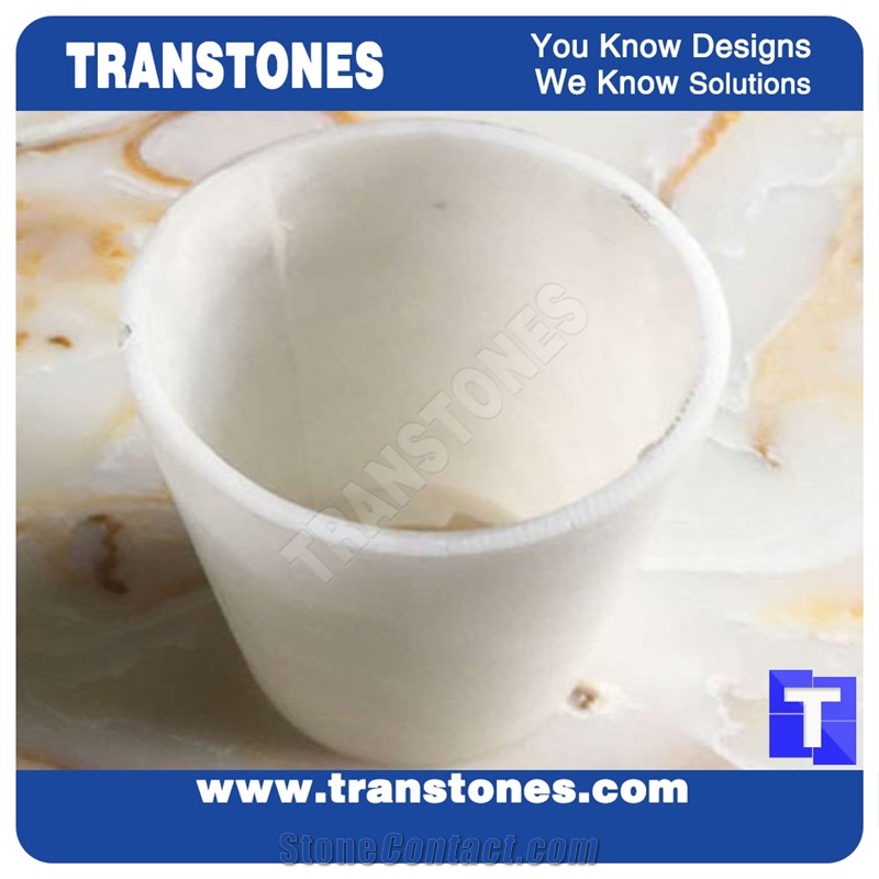Led Lighting Faux Alabaster Sheet for Decors